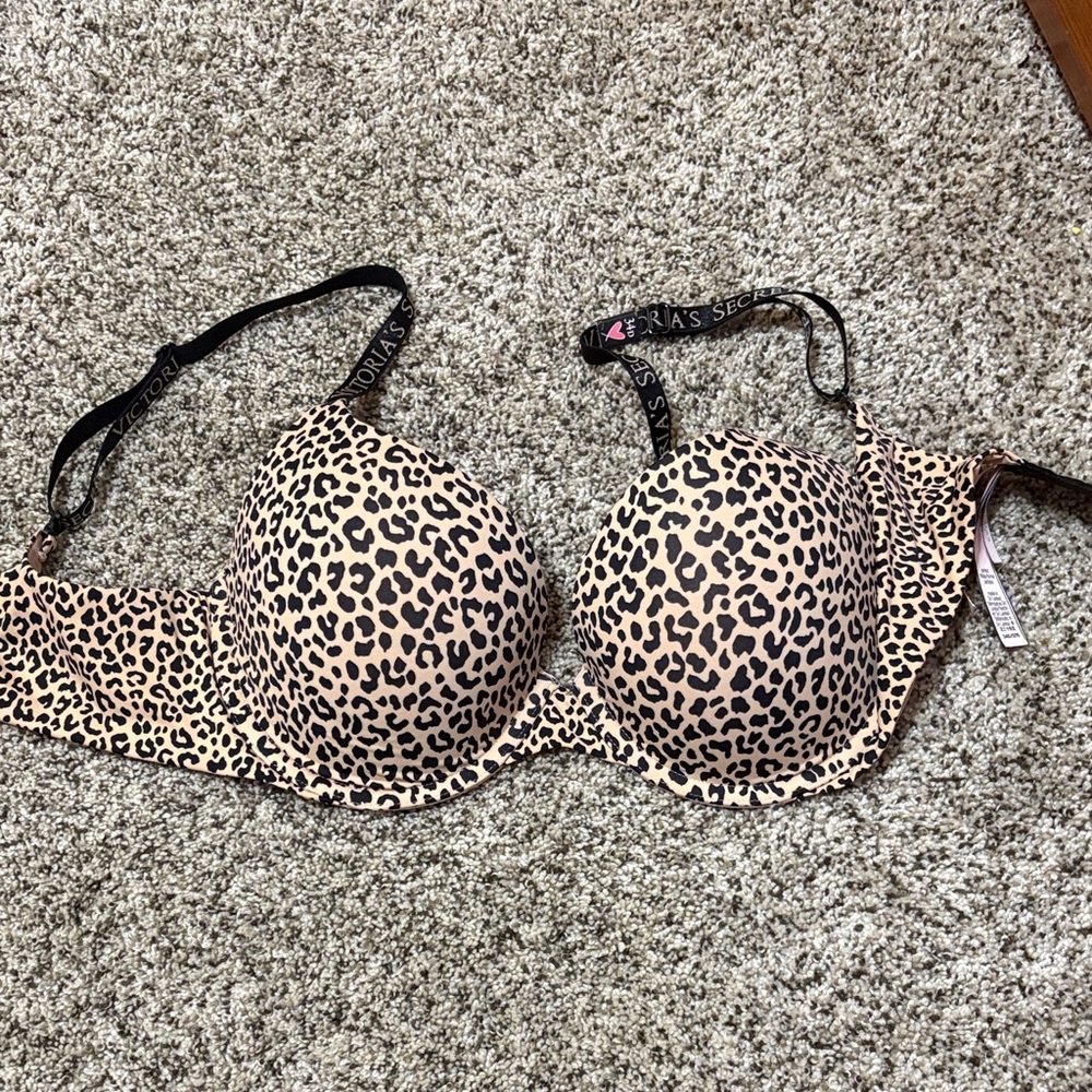 Victoria's Secret Leopard Print T-Shirt Bra - BRAND NEW